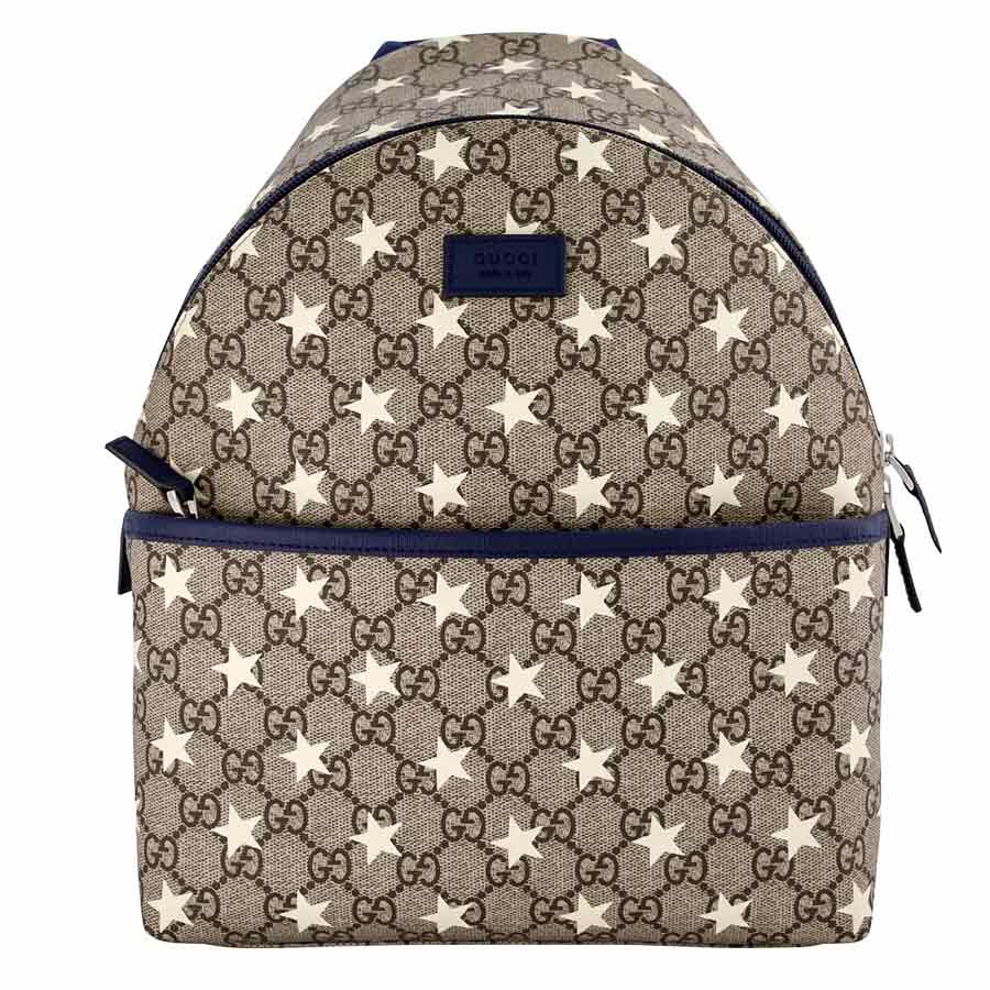 Balo Gucci Rucksack Mit Sterne-print In Neutrals Mochila Màu Be