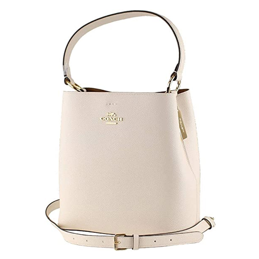 Túi Xách Coach Town 91122 Bucket Bag Chalk M Màu Trắng
