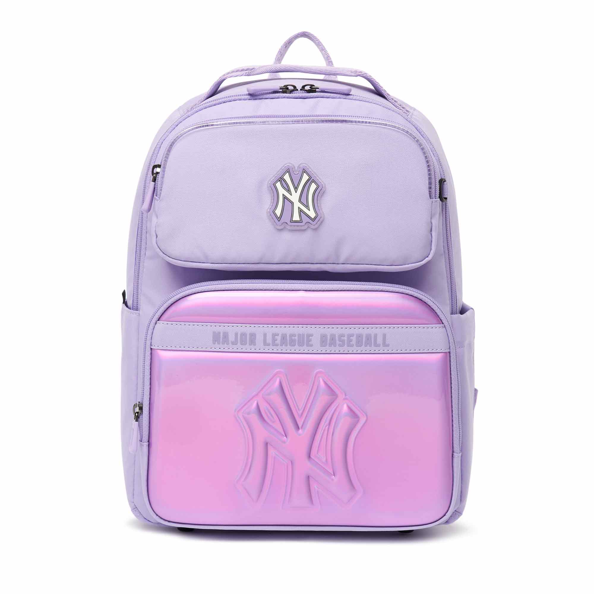 Balo Trẻ Em MLB Led Stamp New York Yankees 7ABK0022N-50LDL Màu Tím