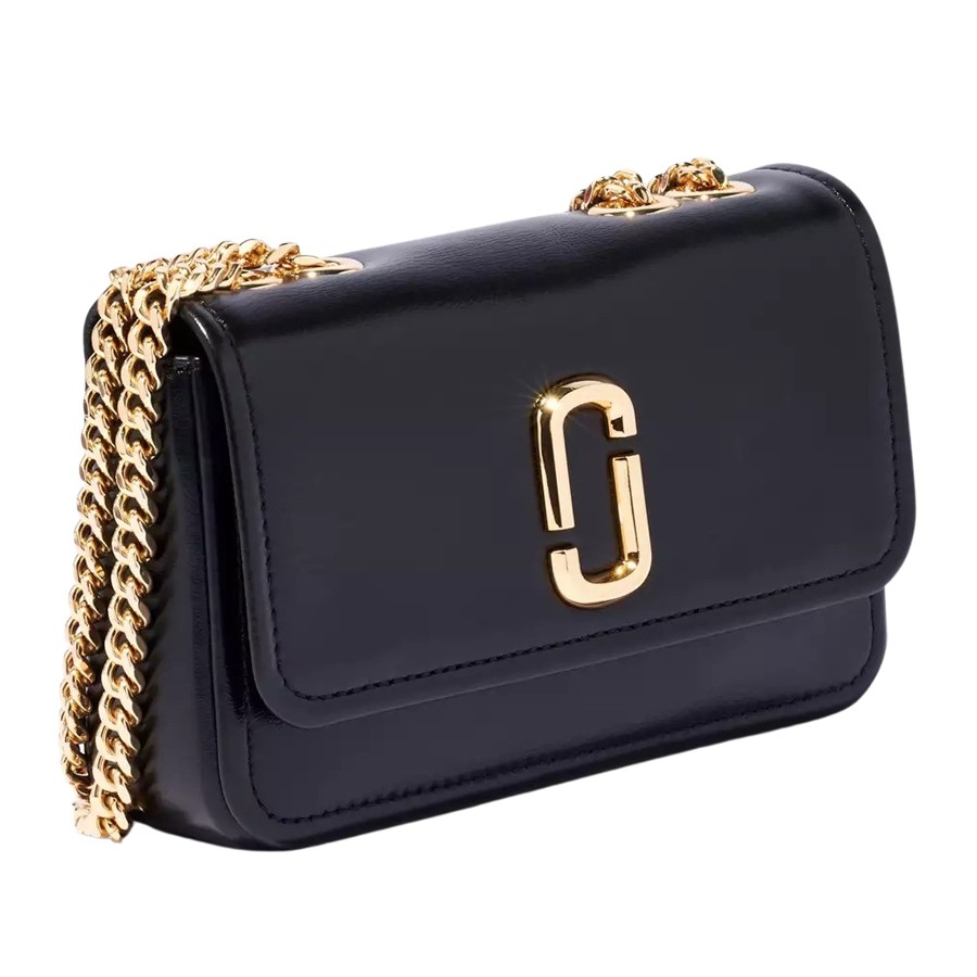 Túi Đeo Chéo Marc Jacobs The Glam Shot Mini Bag Sort Màu Đen