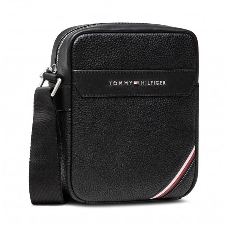 Túi Đeo Chéo Nam Tommy Hilfiger Downtown Men's Bag AM0AM07781 Màu Đen