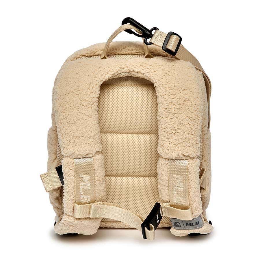 Balo Trẻ Em MLB Mega Bear New York Yankees 7ABKC0326-50BGL Màu Be