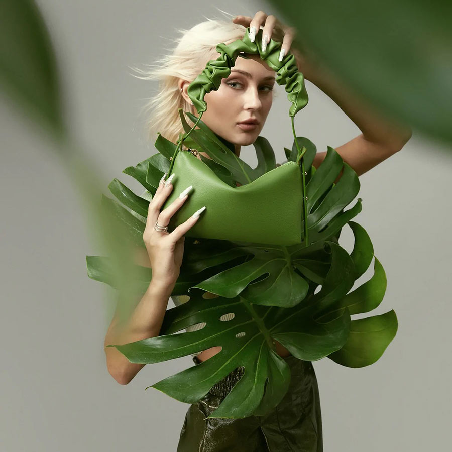 Túi Xách Chautfifth M Bag (Nhỏ) Màu Xanh Lá