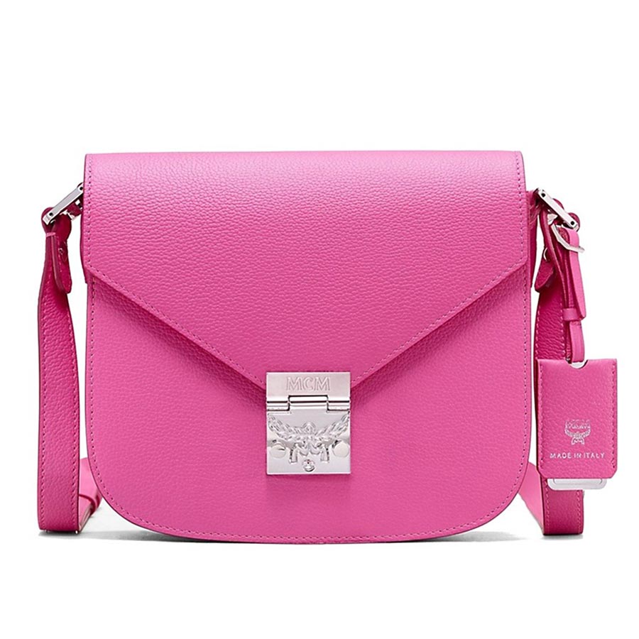 Túi Đeo Chéo MCM Patricia Shoulder Bag Pink MWS9APA15QS001 Màu Hồng