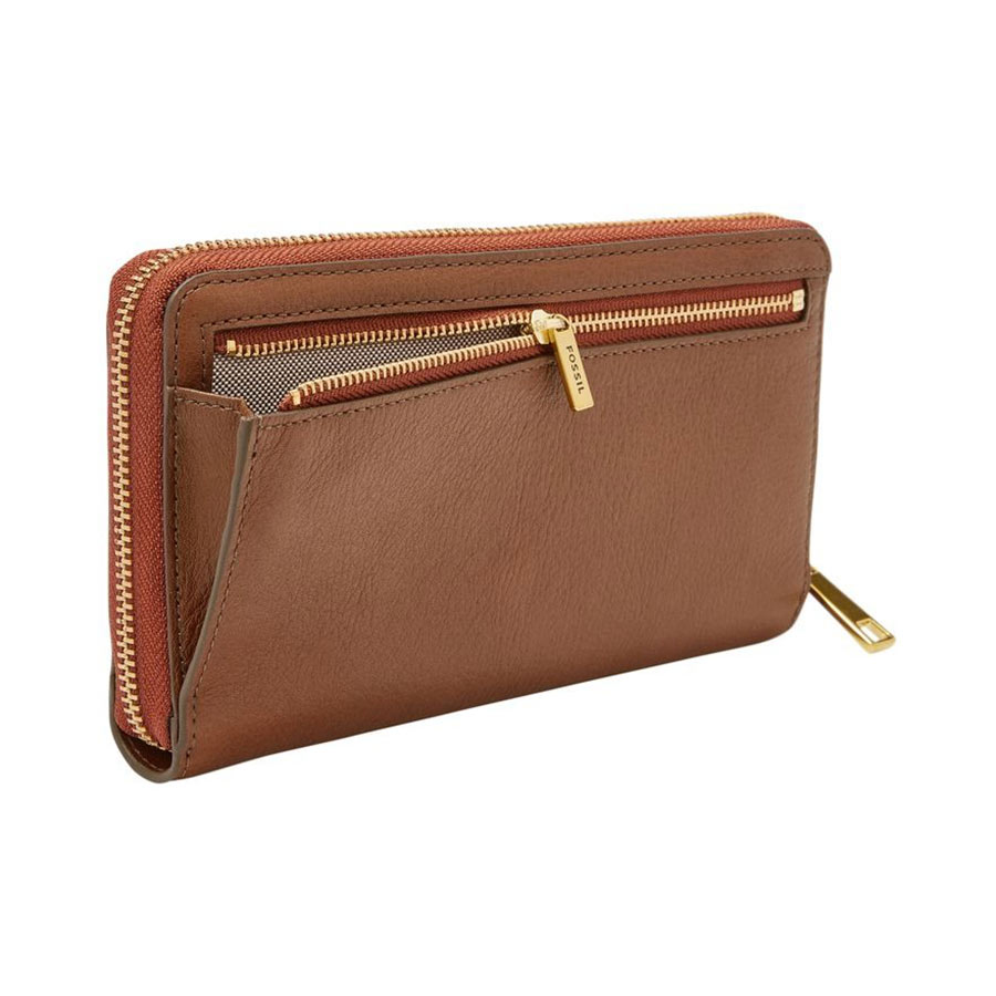 Ví Nữ Fossil Logan Clutch SL7831200 Màu Nâu