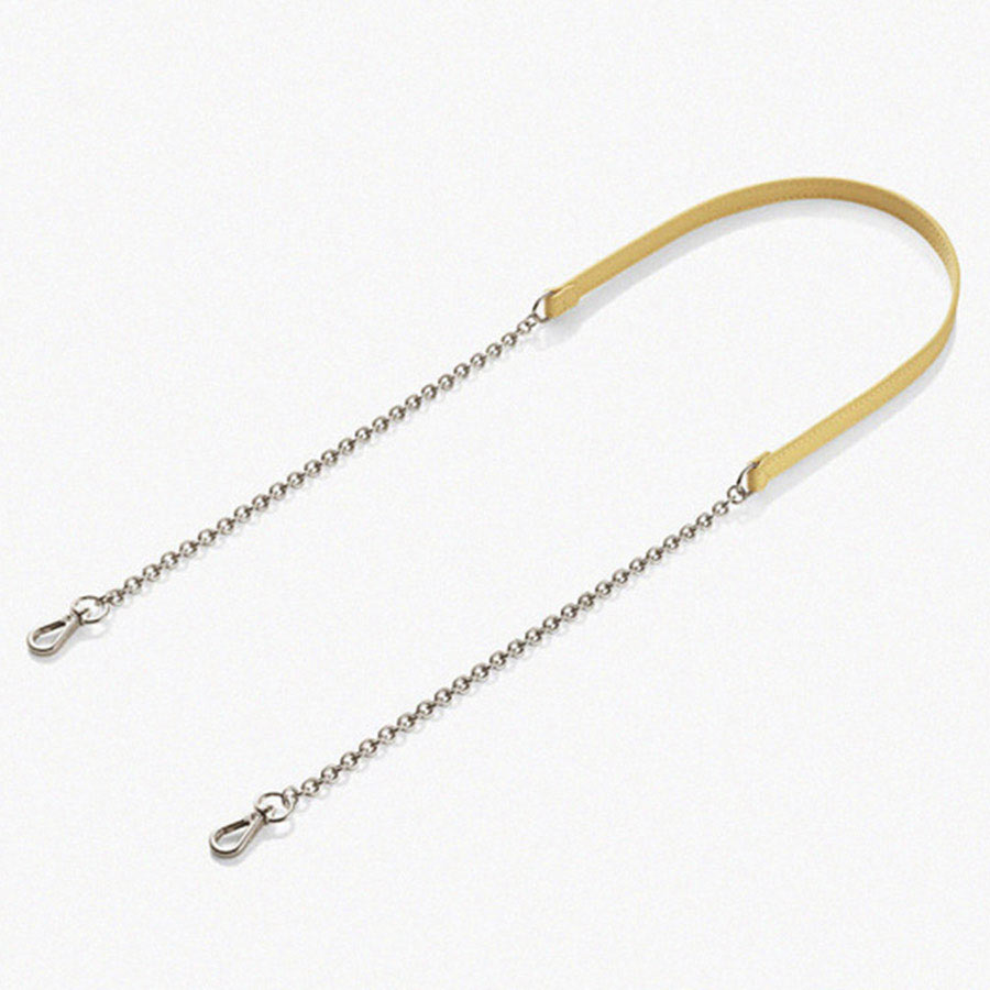 Túi Đeo Chéo Nữ Find Kapoor Mini Pingo Bag Lettering Chain Set FBPG12ECABT Màu Vàng