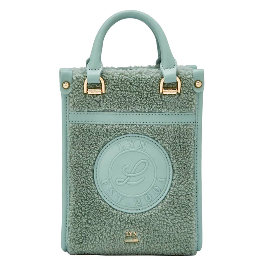 Túi Đeo Chéo Lyn Andy Mini Tote Bags LL22WBF271 Màu Xanh Green