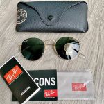 Kính mát Ray-Ban dòng kim loại tròn dáng Unisex