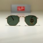 Mắt kính Ray Ban Hexagonal Legend Gold Green Classic G-15 RB3548 919631 - Sự kết hợp hoàn hảo giữa phong cách và chất lượng