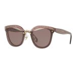 Kính Mát Miu Miu Cat Eye Sunglasses MU 03TS RO6X1 Màu Hồng Nâu