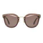 Kính Mát Miu Miu Cat Eye Sunglasses MU 03TS RO6X1 Màu Hồng Nâu