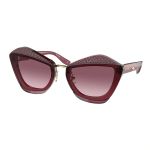 Kính Mát Nữ Miu Miu Cat Eye Sunglasses MU 01XS/08T3G2 Màu Hồng