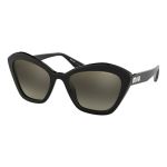 Kính Mát Miu Miu Cat Eye Sunglasses MU 05US 1AB5O0 Màu Đen