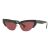 Kính Mát Nữ Miu Miu Cat Eye Sunglasses MU 04US 1AB0A0 Màu Đen