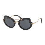 Kính Mát Nữ Miu Miu Sunglasses MU 11RS 1AB1A1 Màu Đen