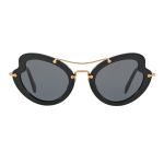 Kính Mát Nữ Miu Miu Sunglasses MU 11RS 1AB1A1 Màu Đen