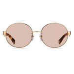 Kính Mát Nữ Marc Jacobs Round Sunglasses In Pink And Tort 497/G/S - 013 U1 ORO Màu Hồng