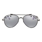 Kính Mát Givenchy Silver Mirror Aviator Unisex Sunglasses GV 7057STARS 0807/DC Màu Bạc