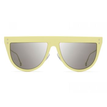 Kính Mát Nữ Fendi Sunglasses Yellow Frame FF 0372/S 40G Màu Vàng