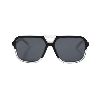 Kính Mát Unisex Dolce & Gabbana D&G Sunglasses DG4354F Màu Đen