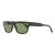 Kính Mát Nam Ermenegildo Zegna Rectangular Sunglasses EZ0088 01N Màu Đen