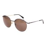 Kính Mát Nữ Balmain Round Metal Mirrored Sunglasses BL2529 01 Màu Nâu