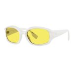 Kính Mát Burberry BE 4338 Milton 300785 White Sunglasses Màu Trắng