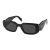 Kính Mát Nữ Prada 17WS Colore 1AB5S0 49/20 - 145 Sunglasses Màu Đen