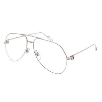 Kính Mắt Cận Cartier CT0116O 002 Màu Bạc