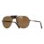 Kính Mát Cartier Buffalo Polarised Sunglasses CT0096S 005 Màu Nâu