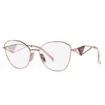 Kính Mắt Cận Prada Eyeglasses PR52ZV 53-18 Màu Vàng Hồng