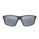 Kính Mát Nam Prada Men Linea Rossa 60mm Grey Rubber Sunglasses PS-02XS-UFK07H Màu Xám Đen