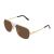 Kính Mát Nam Cartier Brown Pilot Men's Sunglasses CT0165S 010 Màu Nâu