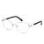 Gọng Kính Nữ Swarovski Cat Eye Metal Eyeglasses SK5340 016 Màu Đen/Bạc