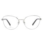 Gọng Kính Nữ Swarovski Cat Eye Metal Eyeglasses SK5340 016 Màu Đen/Bạc