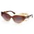 Kính Mát Nữ Guess Brown Gradient Cat Eye Ladies Sunglasses GU7787 47F 57 Màu Nâu