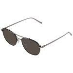 Kính Mát Nam Salvatore Ferragamo Pilot Men's Sunglasses SF200S 035 54 Màu Xám