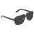 Kính Mát Nam Salvatore Ferragamo Dark Grey Pilot Men's Sunglasses SF730S 001 57 Màu Đen Xám