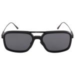 Kính Mát Nam Prada Polarized Dark Gray Square Men's Sunglasses PR 57ZS 1BO5Z1 55 Màu Đen