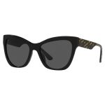 Kính Mát Nữ Versace Dark Gray Cat Eye Ladies Sunglasses VE4417U 535887 56 Màu Đen