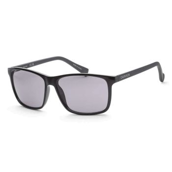 Kính Mát Nam Calvin Klein Men's Sunglasses CK19568S-001 Màu Xám Đen