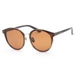 Kính Mát Unisex Calvin Klein Platinum Label 56mm Amber Havana Sunglasses CK18518SA-243 Màu Nâu