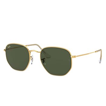 Kính Mát Rayban Hexagonal Legend Green Classic Sunglasses RB3548 919631 51 Màu Xanh Green