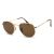 Kính Mát Ray-Ban Hexagonal Sunglasses RB3548N 001/57 51 Màu Nâu Vàng