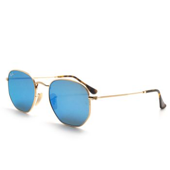 Kính Mát Rayban Hexagonal RB3548N 001/9O 54mm Màu Xanh Blue