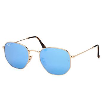 Kính Mát Rayban Hexagonal RB3548N 001/9O 51mm Màu Xanh Blue