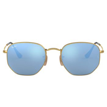 Kính Mát Rayban Hexagonal RB3548N 001/9O 51mm Màu Xanh Blue
