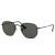 Kính Mát Unisex RayBan Hexagonal RB3548N 002/58 54 Màu Xanh Đen