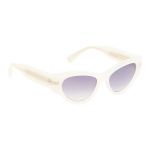 Kính Mát Nữ Marc Jacobs Grey Cat Eye Ladies Sunglasses MJ 1045/S 0SZJ/9O 53 Màu Xám Kem