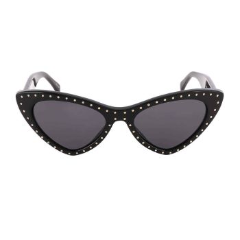 Kính Mát Nữ Moschino Grey Cat Eye Ladies Sunglasses MOS0006/S 0807/IR Màu Xám Đen
